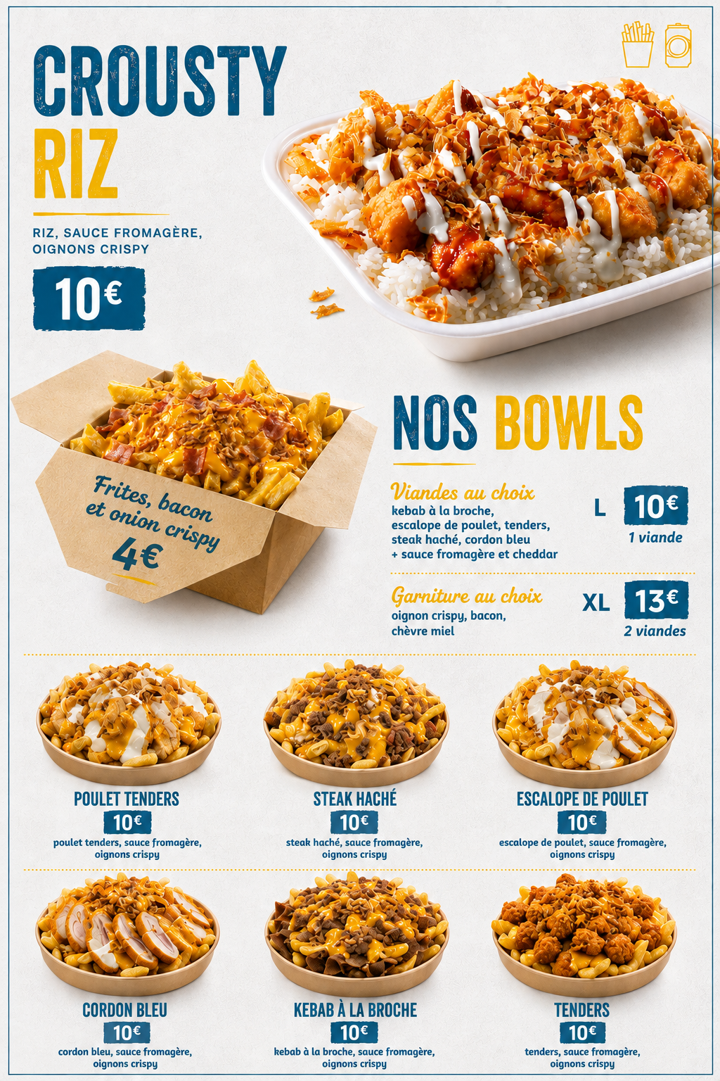 CROUSTY RIZ & BOWLS
